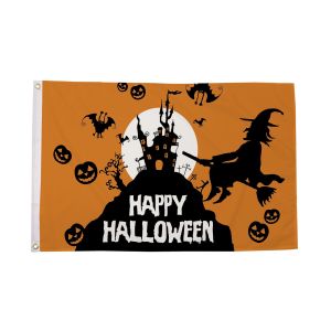 Halloween Orange Flag
