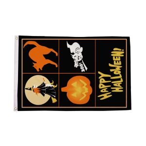Happy Halloween Flag