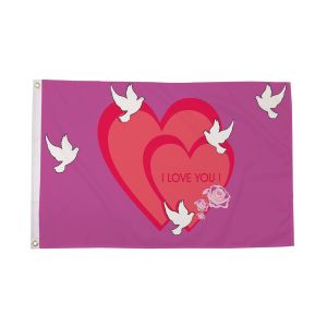 I Love You Flag