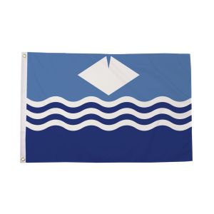 Isle of Wight New (Waves) Flag