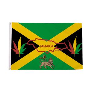 Jamaica Reggae Flag