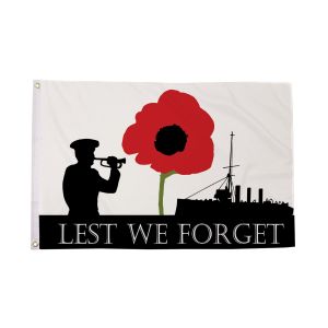 Lest We Forget (Navy) Flag