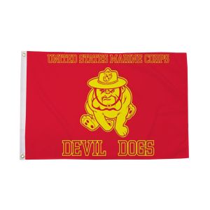 Marine Devil Dogs Flag