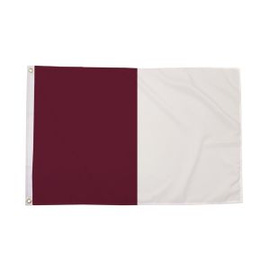 Maroon and White Irish County Flag