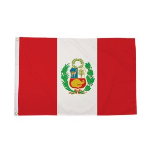 Peru Crest Flag