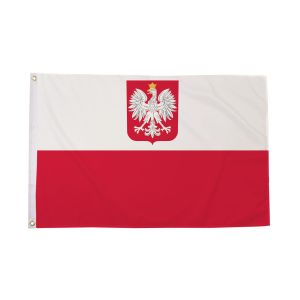 Poland Crest Flag