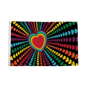 Rainbow Love Flag