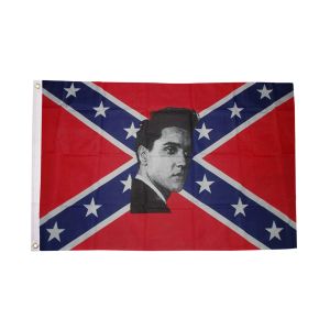 Rebel Elvis Flag