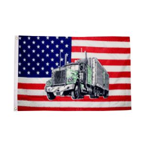 USA Truck Flag
