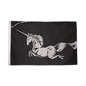 Unicorn (Black) Flag