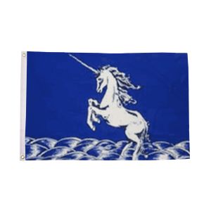 Unicorn (Blue) Flag