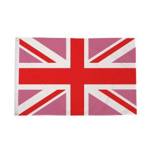 Union Jack Pink Flag