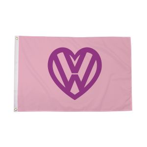 VW Pink Flag