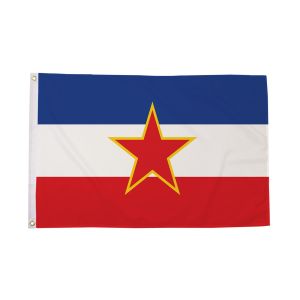 Yugoslavia With Star Flag
