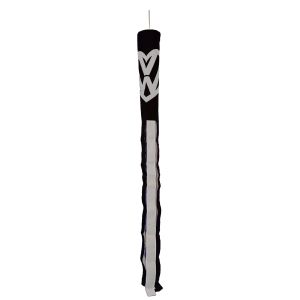 VW Love Black White Windsock