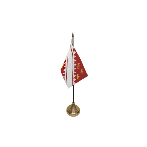 Alsace Small Table Flag