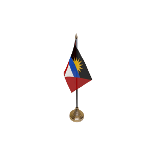 Antigua and Barbuda Small Table Flag