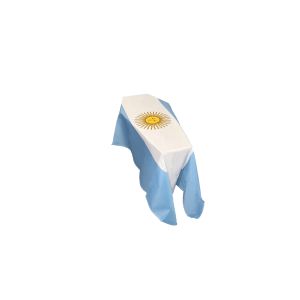 Argentina Coffin Drape Flag