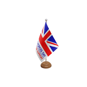 Armed Forces Day Wooden Table Flag