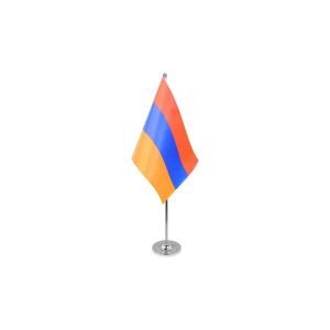 Armenia Satin Table Flag
