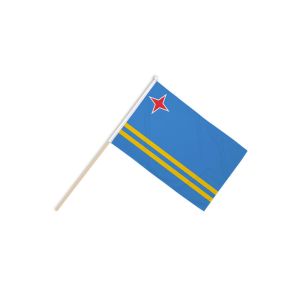 Aruba Hand Flags