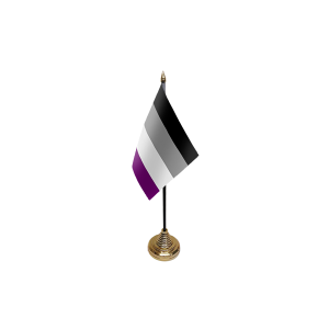 Asexual Small Table Flag