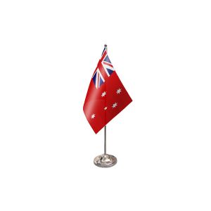 Australia Red Ensign Satin Table Flag