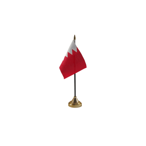 Bahrain Small Table Flag