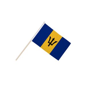 Barbados Hand Flags