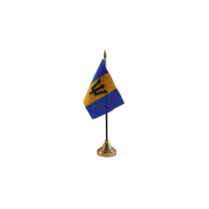 Barbados Small Table Flag