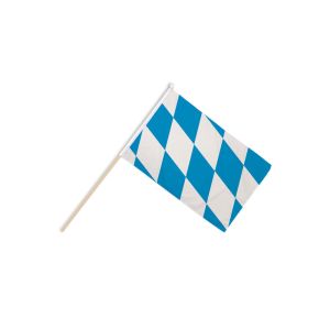 Bavaria no Crest Hand Flags