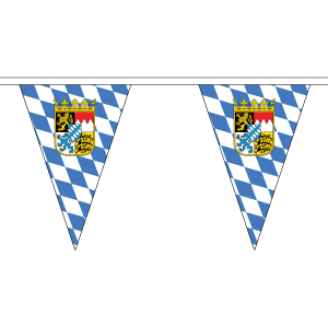 Bavaria Crest Triangle Bunting
