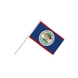 Belize Hand Flags