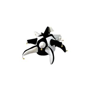 Black and White Jester Hat