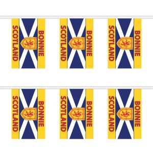 Bonnie Scotland Horizontal Rectangular Bunting