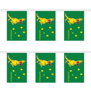 Boxing Kangaroo Rectangular Bunting