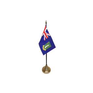 British Virgin Islands Small Table Flag