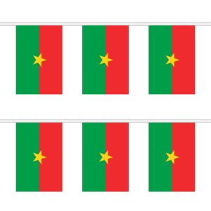 Burkina Faso Rectangular Bunting