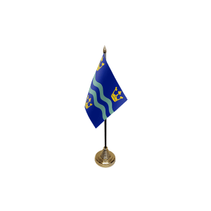 Cambridgeshire Blue Small Table Flag