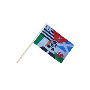 Celtic Nations Hand Flags