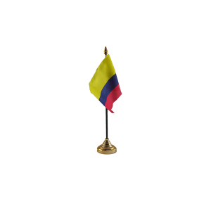 Colombia Small Table Flag