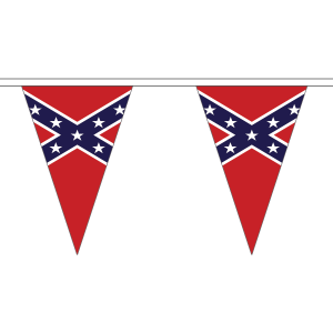 Confederate Triangle Bunting