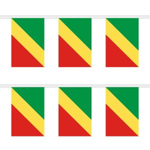 Congo Brazzaville Rectangular Bunting