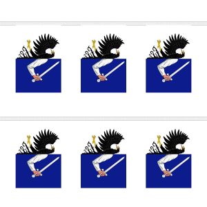 Connacht (Connaught) Rectangular Bunting