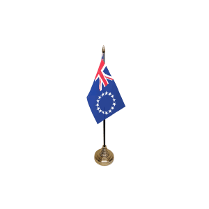 Cook Islands Small Table Flag