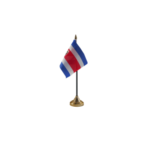 Costa Rica Small Table Flag