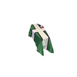 Devon Ensign Coffin Drape Flag