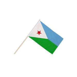 Djibouti Hand Flags