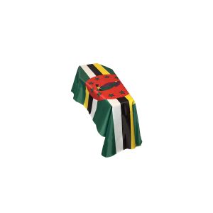Dominica Coffin Drape Flag