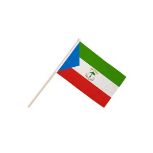 Equatorial Guinea Hand Flags